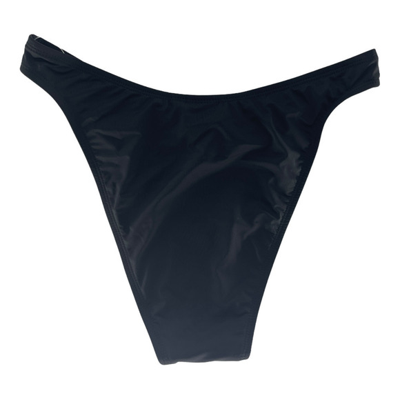Bikini Lab Black High Cut Bikini Bottom Size S - Picture 2 of 5